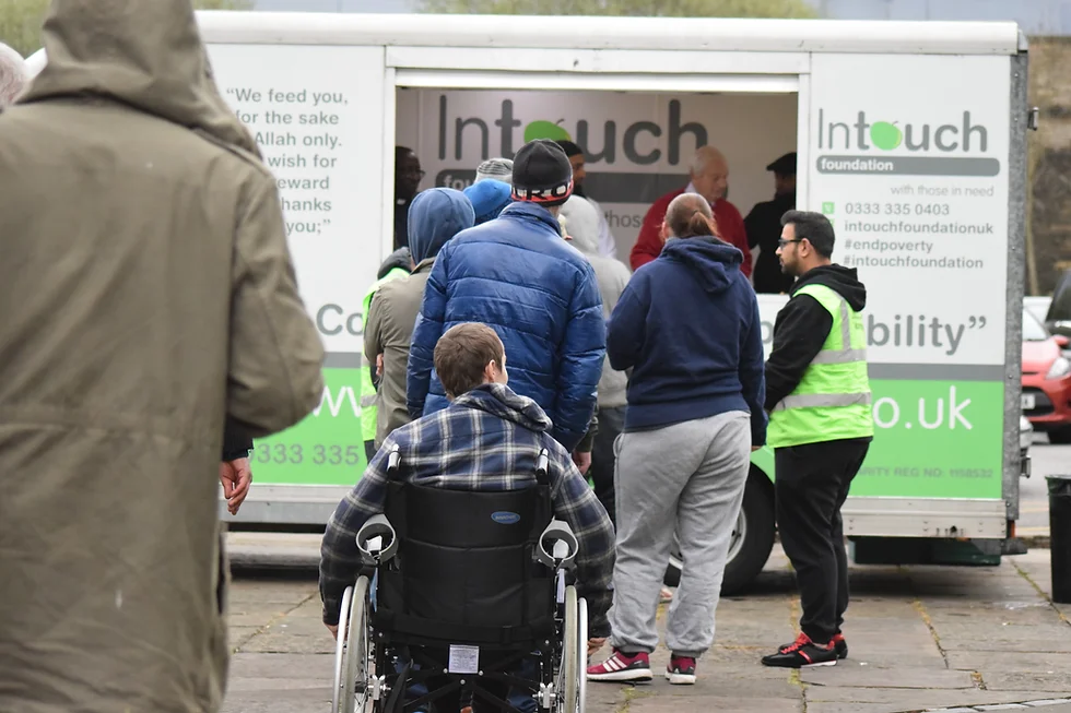 InTouch volunteers serving the community