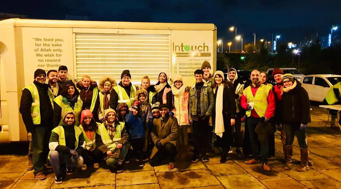 InTouch volunteers in action